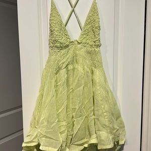 Backless Free People Dress